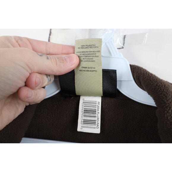 Vtg Y2K Streetwear Womens L Faded Realtreee Camouflage Half Zip Fleece Jacket - Picture 8 of 14